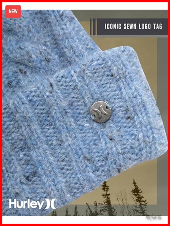 Ribbed Cable Knit Beanie with Pom - Winter Hat for Women - Warm Stretch Fit